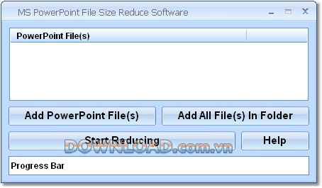 MS PowerPoint File Size Reduce Software