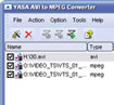 YASA AVI to MPEG Converter