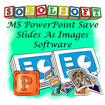 MS PowerPoint Save Slides As Images Software