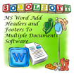 MS Word Add Headers and Footers To Multiple Documents Software