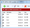 PC 3GP to VOB Converter