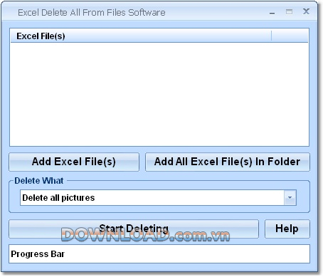 Excel Delete All From Files Software