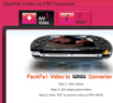 PackPal Video to PSP Converter