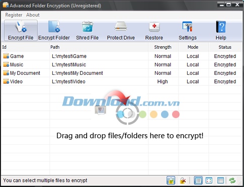 Advanced Folder Encryption