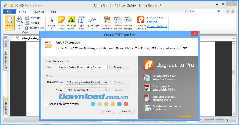 Tải Nitro Reader 5 Trình đọc và xử lý tập tin PDF chuyên nghiệp 5