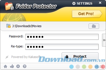 Kakasoft Folder Protector
