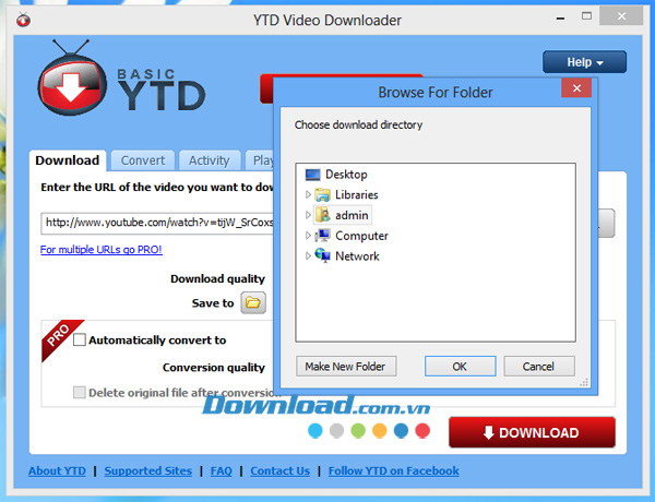 Download YTD Video Downloader 5.9.11 Tải video trực tuyến dễ dàng