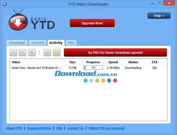 Download YTD Video Downloader 5.9.11 Tải video trực tuyến dễ dàng