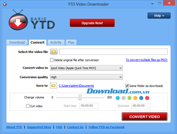 Download YTD Video Downloader 5.9.11 Tải video trực tuyến dễ dàng