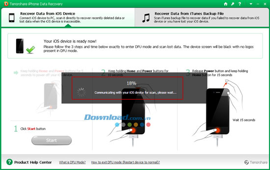 Tenorshare iPhone Data Recovery