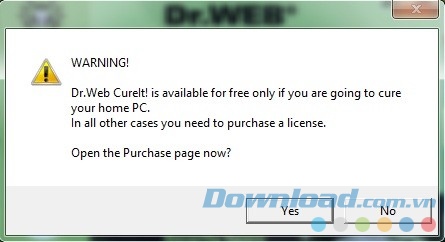 Download Dr.Web CureIt! 11.1.5 Công cụ diệt virus đơn giản