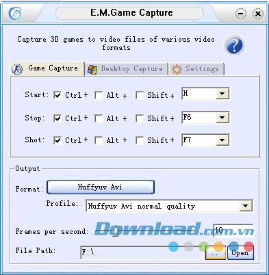 E.M. Free Game Capture