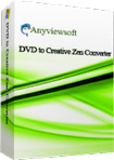 Anyviewsoft DVD to Creative Zen Converter 