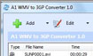 A1 WMV to 3GP Converter