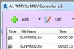A1 WMV to MOV Converter