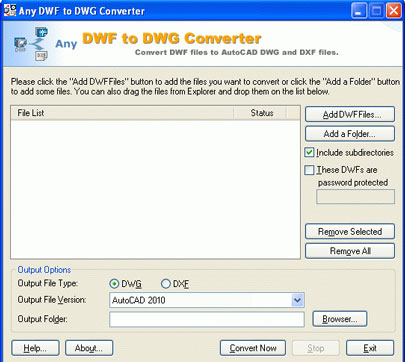 online convert dwf to dwg