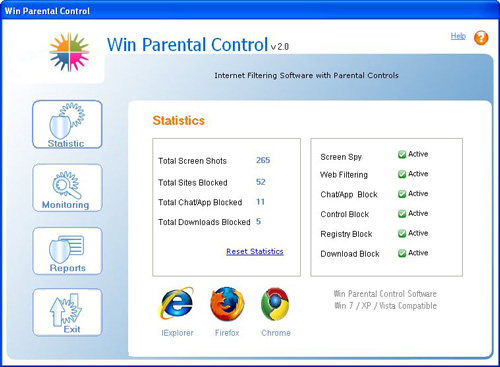Win Parental Control