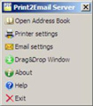Print2Email with PDF