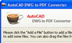 AutoCAD DWG to PDF Converter