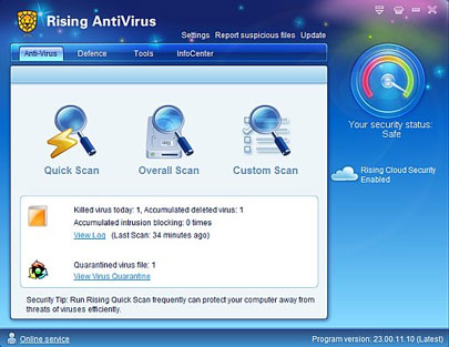 Rising Antivirus 2010