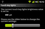 LG Optimus 2x touch key lights For Android