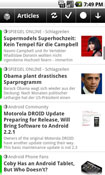 Newsrob for Android