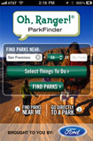 Oh, Ranger! Parkfinder for iOS