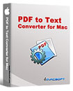iMacsoft PDF to Text Converter for Mac