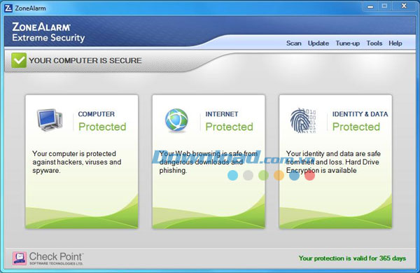 ZoneAlarm Bảo mật cực cao