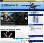  AirplaneGames  Mẫu template chủ đề game miễn phí