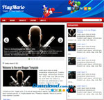  PlayMario  Mẫu Blog miễn phí giao diện game Mario
