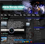  Anime Naruto Uniqx  Mẫu Blog chủ đề phim hoạt hình miễn phí
