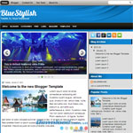 BlueStylish  Mẫu blog miễn phí cho nhiều chủ đề