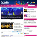  PurpleLine  Mẫu template cho blog đa phong cách