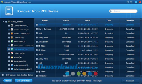 Leawo iOS Data Recovery