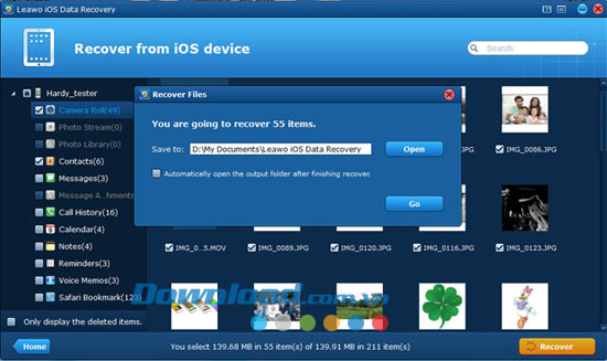 Leawo iOS Data Recovery