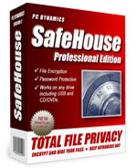  SafeHouse Professional Edition  3.07 Tiện ích mã hóa dữ liệu cá nhân