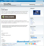  NewsPlus  Mẫu blog hấp dẫn cho chủ đề kinh doanh
