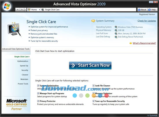 Advanced Vista Optimizer