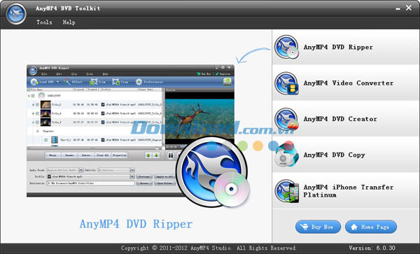 AnyMP4 DVD Toolkit
