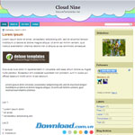  Cloud Nine  Mẫu blog miễn phí chủ đề công nghệ