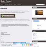  Gray Flannel  Mẫu blog miễn phí công nghệ hoặc kinh doanh
