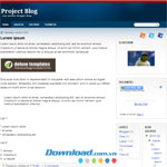  Project Blog  Template miễn phí chủ đề kinh doanh