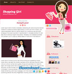  Shopping Girl  Mẫu blog hấp dẫn cho chủ đề thời trang
