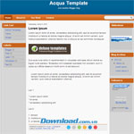  Acqua Template miễn phí chủ đề kinh doanh