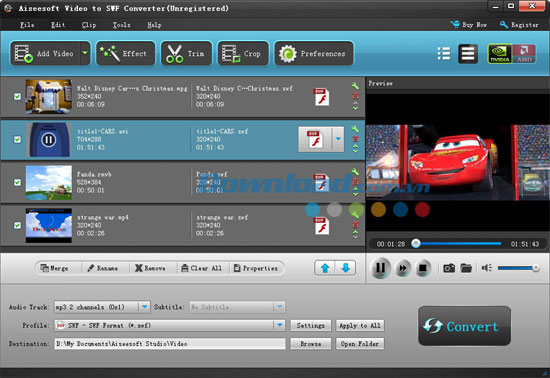 Aiseesoft Video to SWF Converter