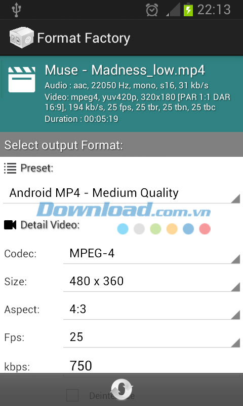 formatfactory android