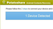 Potatoshare Android Contacts Recovery