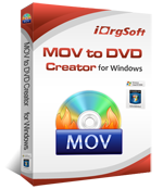 iOrgsoft MOV to DVD Creator