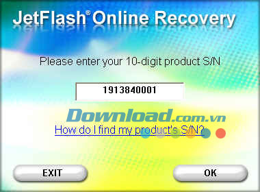 Jetflash online recovery не видит флешку